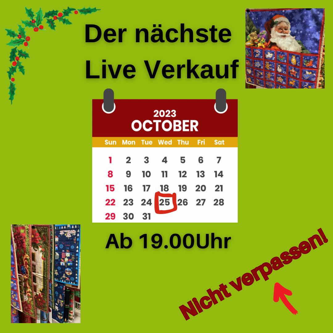 Liveverkauf 25.10.2023