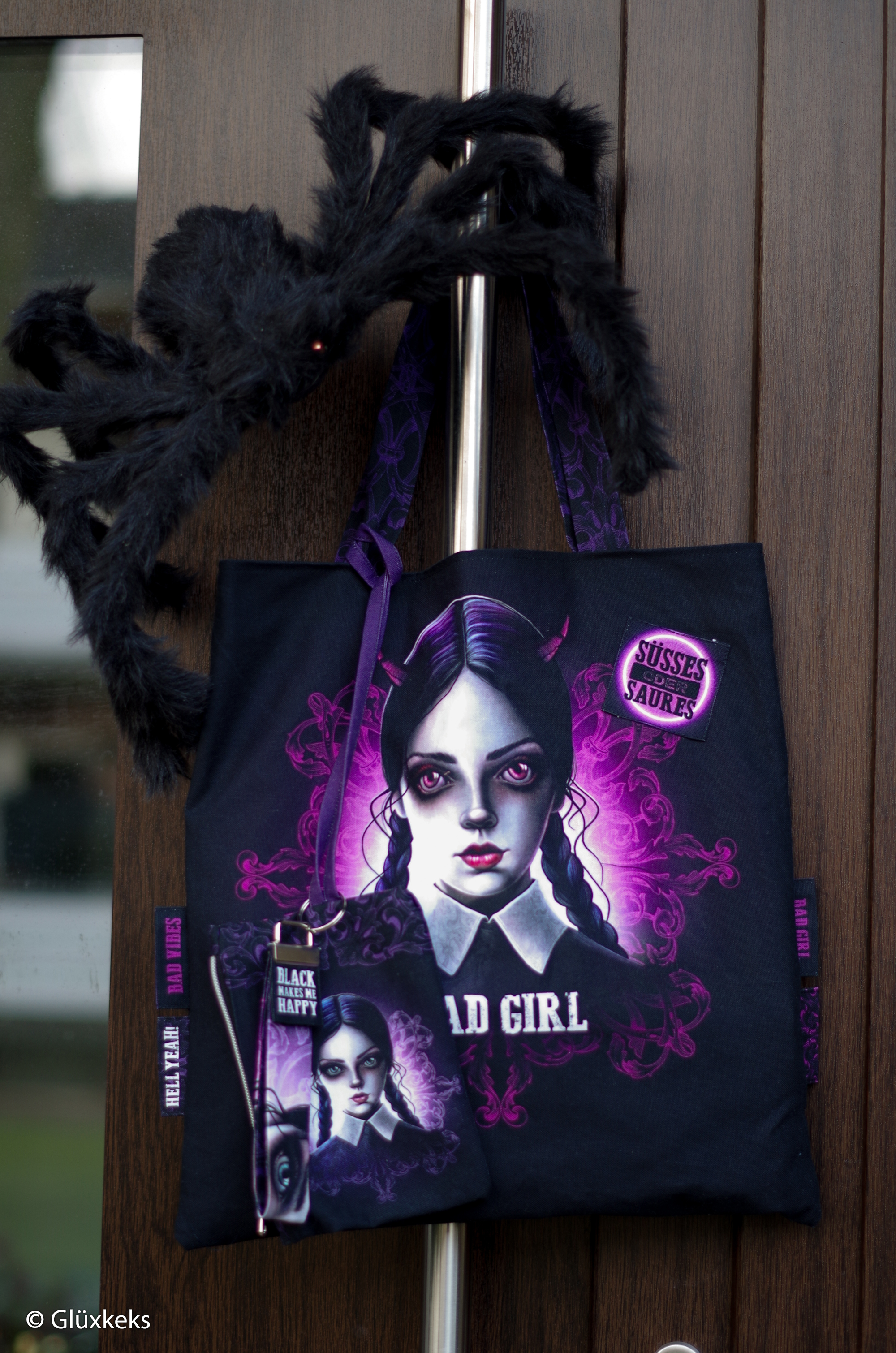 Taschenpanel - Good Girl, Bad Girl - Halloween Bag by Thorsten Berger