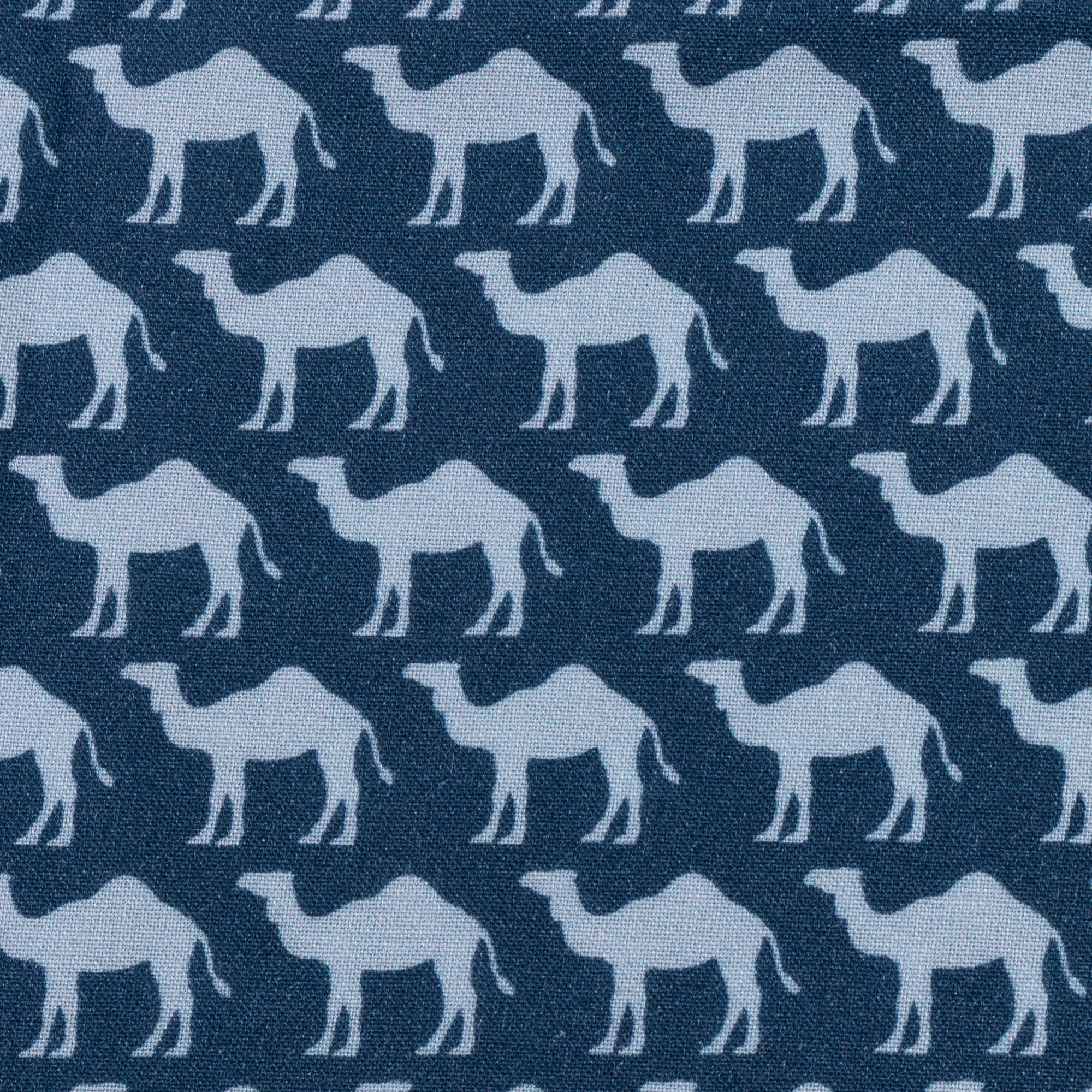 Viskose Gewebe - "Dromedary" - blau by Lycklig Design