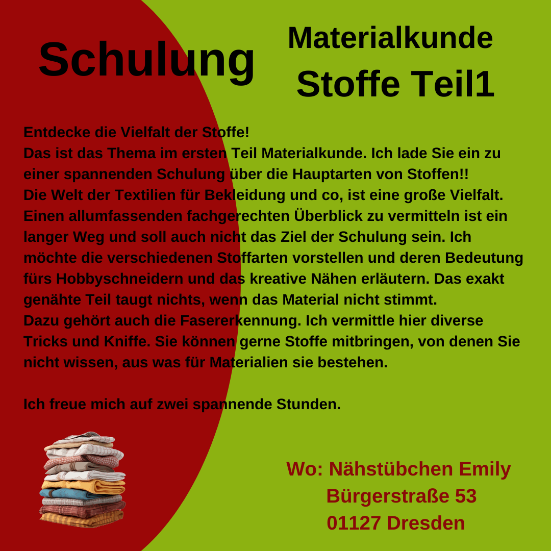 Schulung Materialkunde