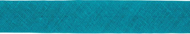 Schrägband gefalzt - 2 cm - wasserblau