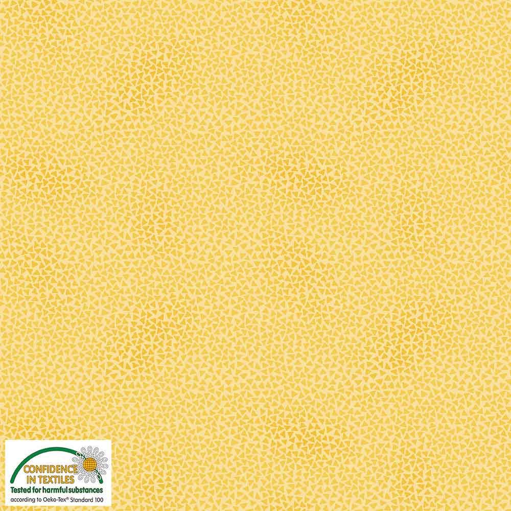 Patchwork - Quilters Combination - Mini-Dreiecke - gelb