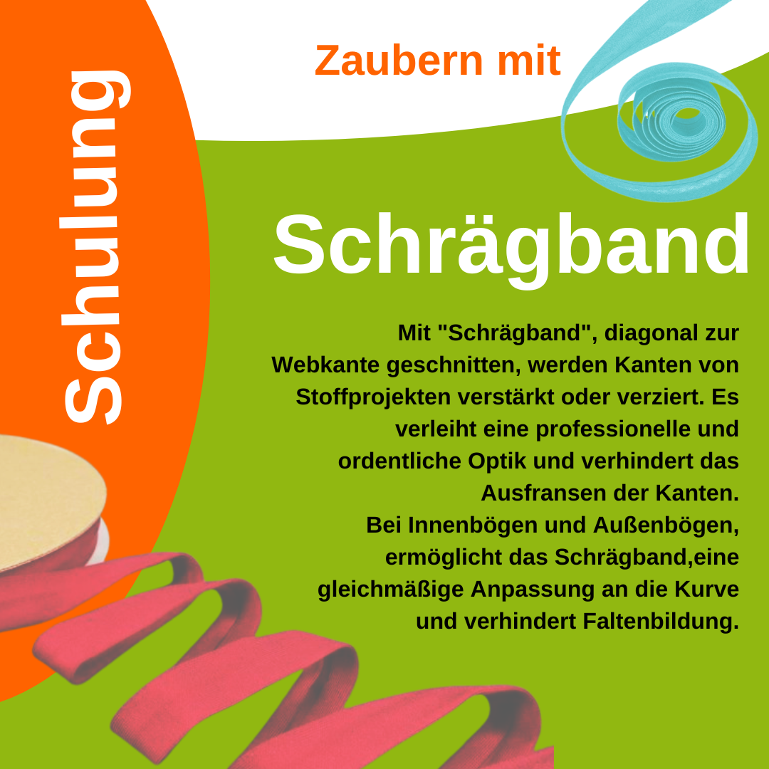 Schulung Schrägband