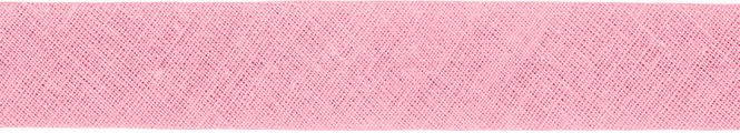 Schrägband gefalzt - 2 cm - rosa